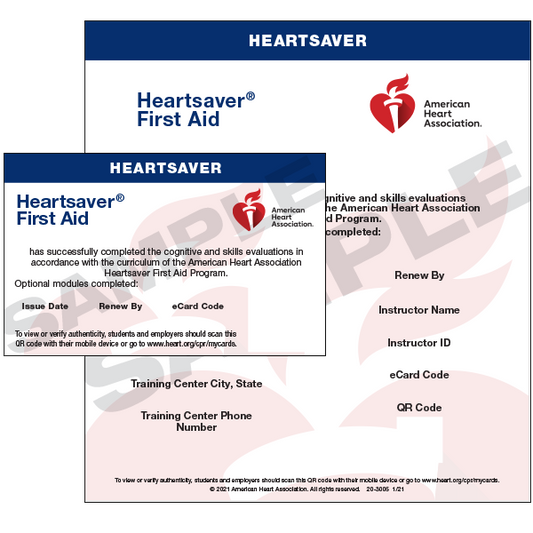 Heartsaver First Aid (Blended Learning)